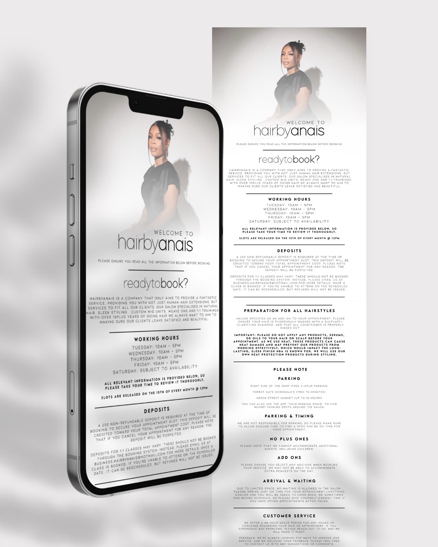 Custom Acuity Booking System