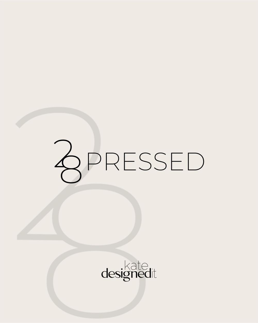 28PRESSED project